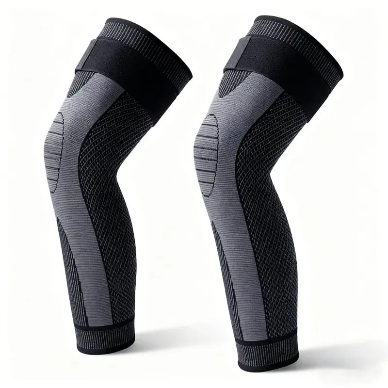 🔥Hot Sale🔥Warm Knee & Leg Sleeve | Non-Slip Long Cotton Sleeve for Fall/Winter（1 set 2 pcs） - Image 12