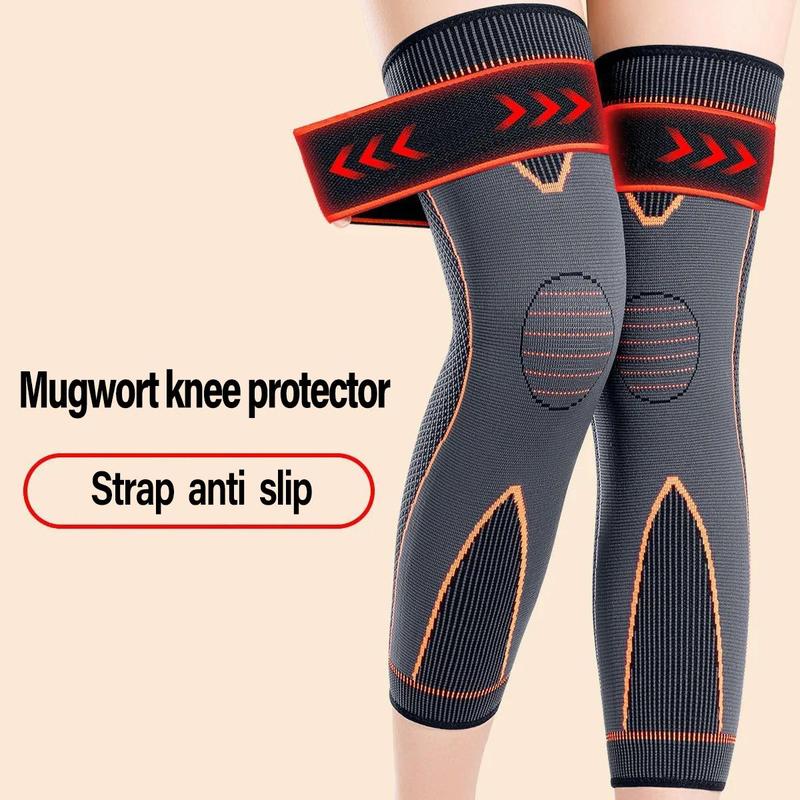 🔥Hot Sale🔥Warm Knee & Leg Sleeve | Non-Slip Long Cotton Sleeve for Fall/Winter（1 set 2 pcs） - Image 3