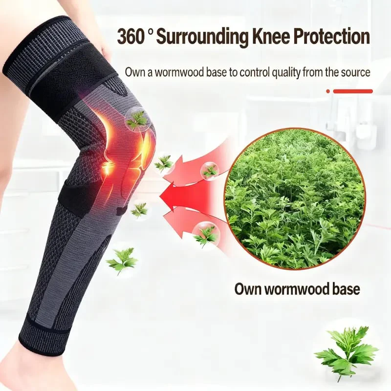 🔥Hot Sale🔥Warm Knee & Leg Sleeve | Non-Slip Long Cotton Sleeve for Fall/Winter（1 set 2 pcs） - Image 5