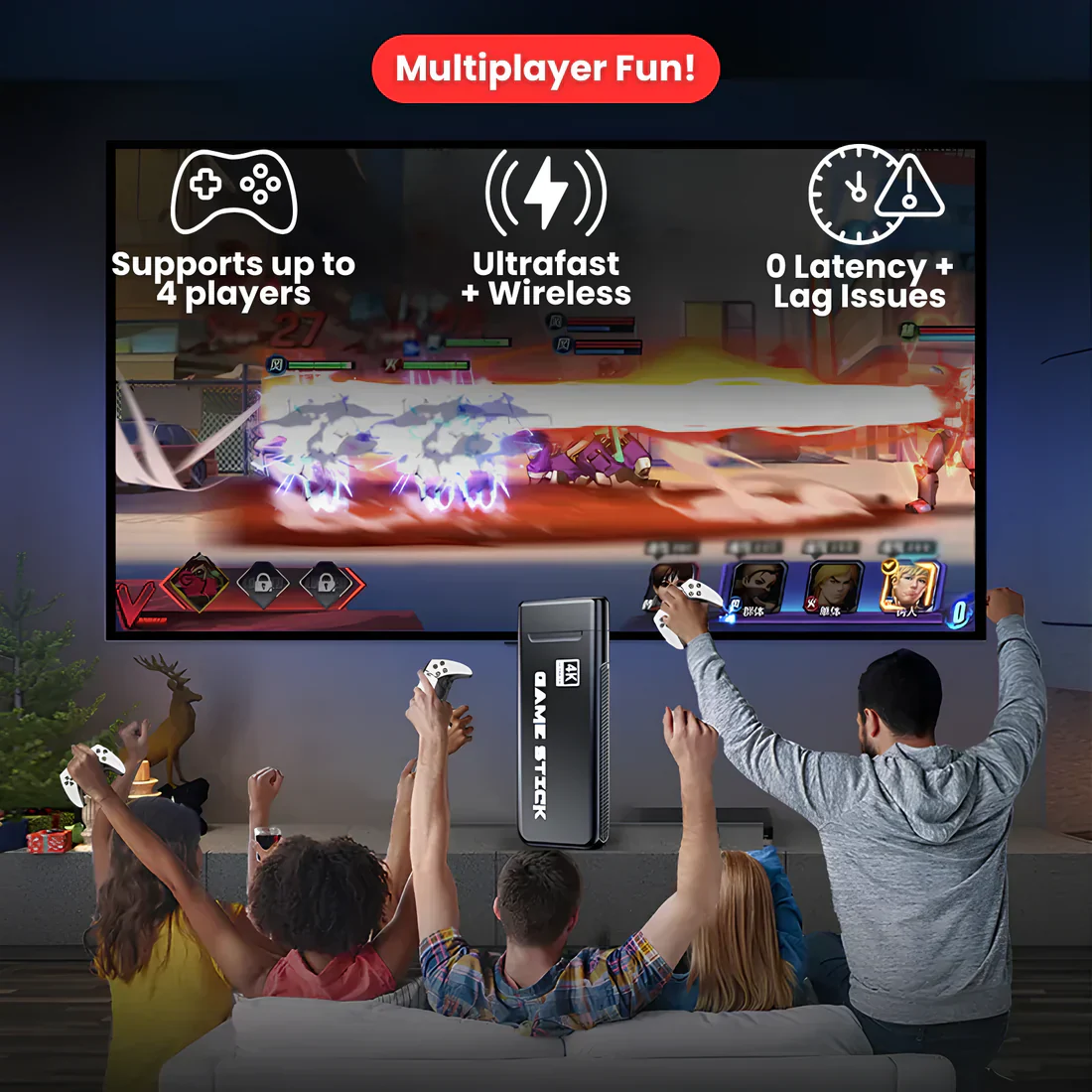 Tiktrove  - [ 40,000+ NOSTALGIC GAMES + 2 FREE CONTROLLERS ] - Image 4