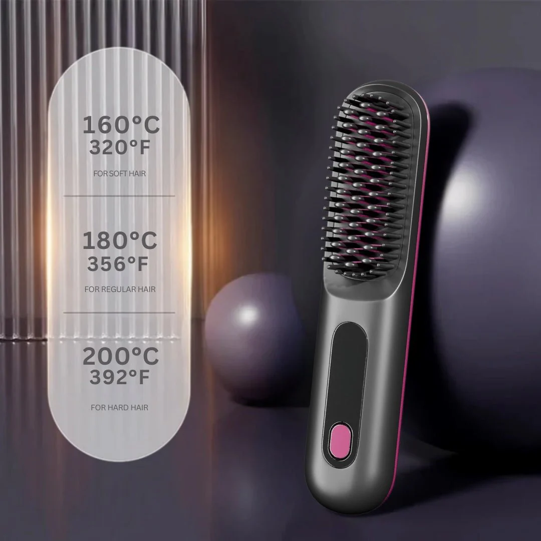 Portable Straightener Brush - GoBrush PRO - Image 10