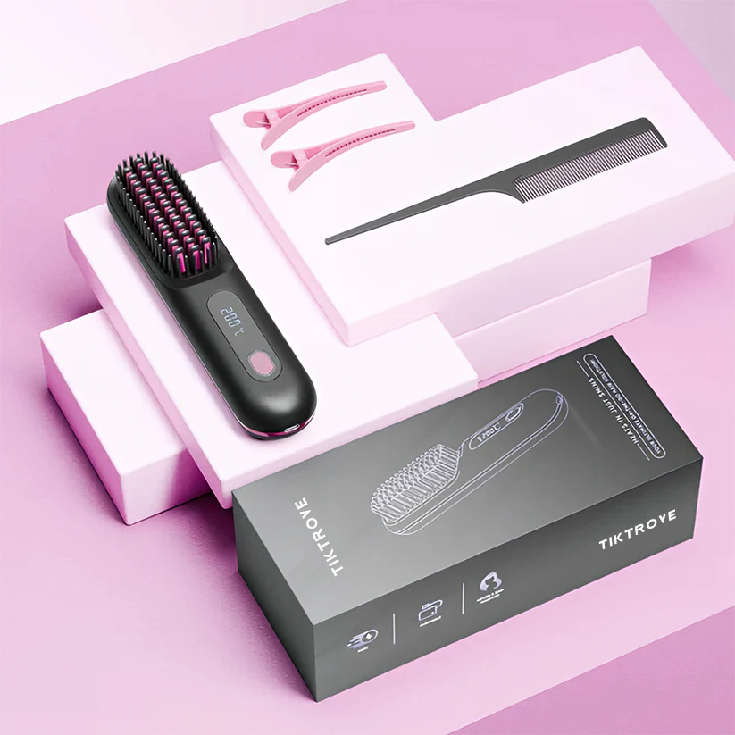 Portable Straightener Brush - GoBrush PRO - Image 17