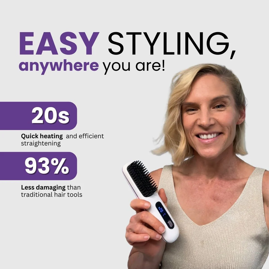 Portable Straightener Brush - GoBrush PRO - Image 3
