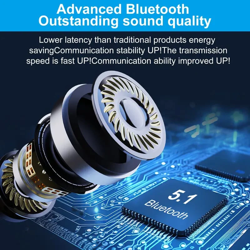 🔥 Open Air Conduction Wireless Bluetooth Headset with Microphone - Image 5