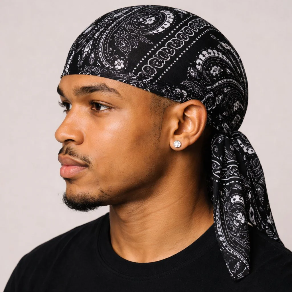 Paisley Cooling Headscarf Cap - Image 5