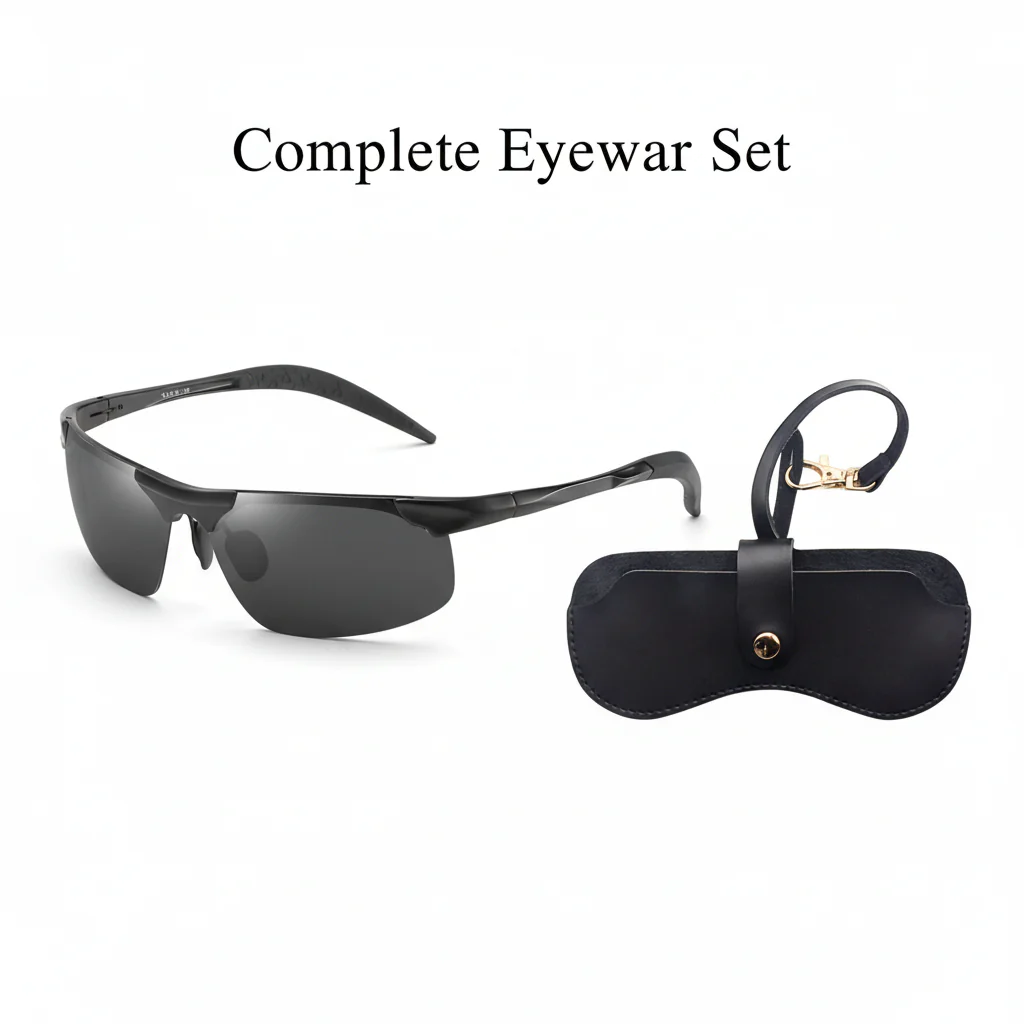 🔥2026 Photochromic Sunglasses with Anti-glare Polarized Lens - Image 15