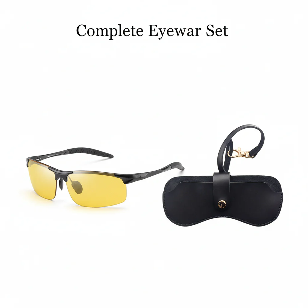 🔥2026 Photochromic Sunglasses with Anti-glare Polarized Lens - Image 18