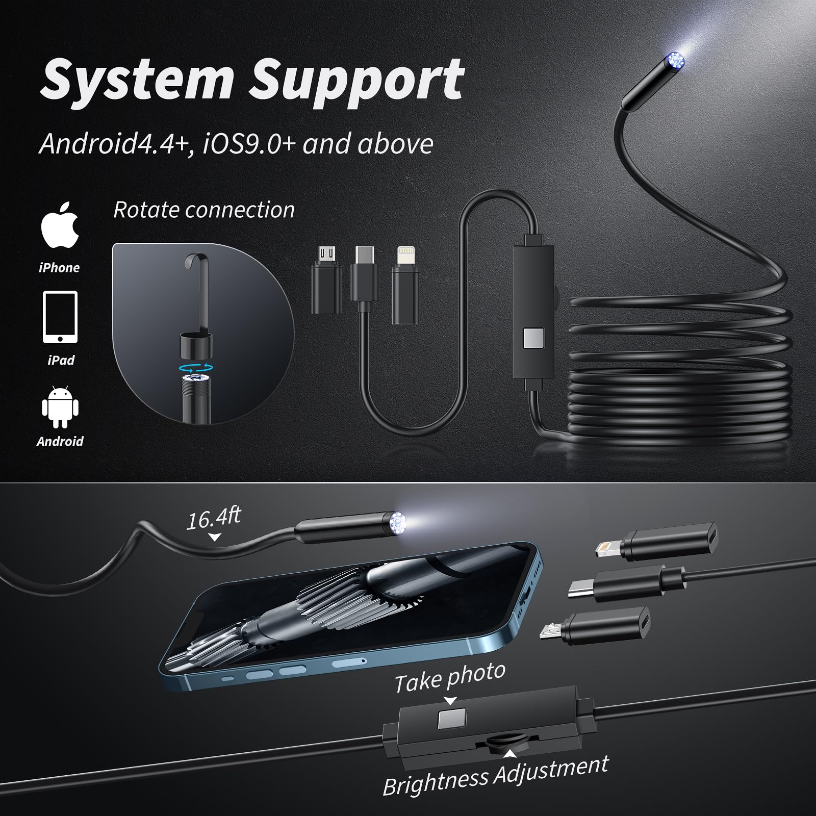 🔎 Plug-and-Play Endoscope Camera - Image 5