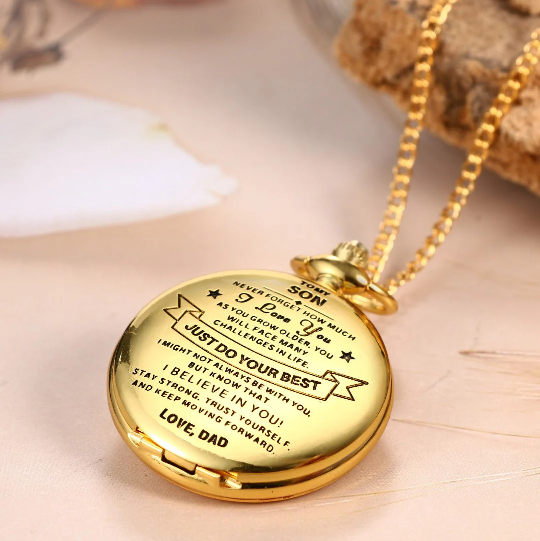 To My Son / From Dad - Luxury Vintage Pocket Watch Gift - Image 5
