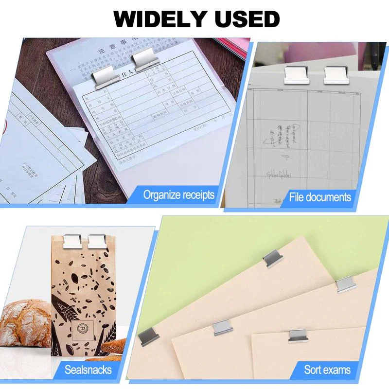 Portable Binder Clip Stapler - Includes 50 reusable clips - Image 6