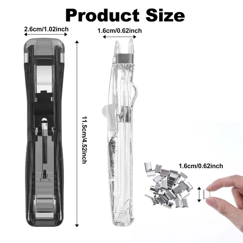 Portable Binder Clip Stapler - Includes 50 reusable clips - Image 7