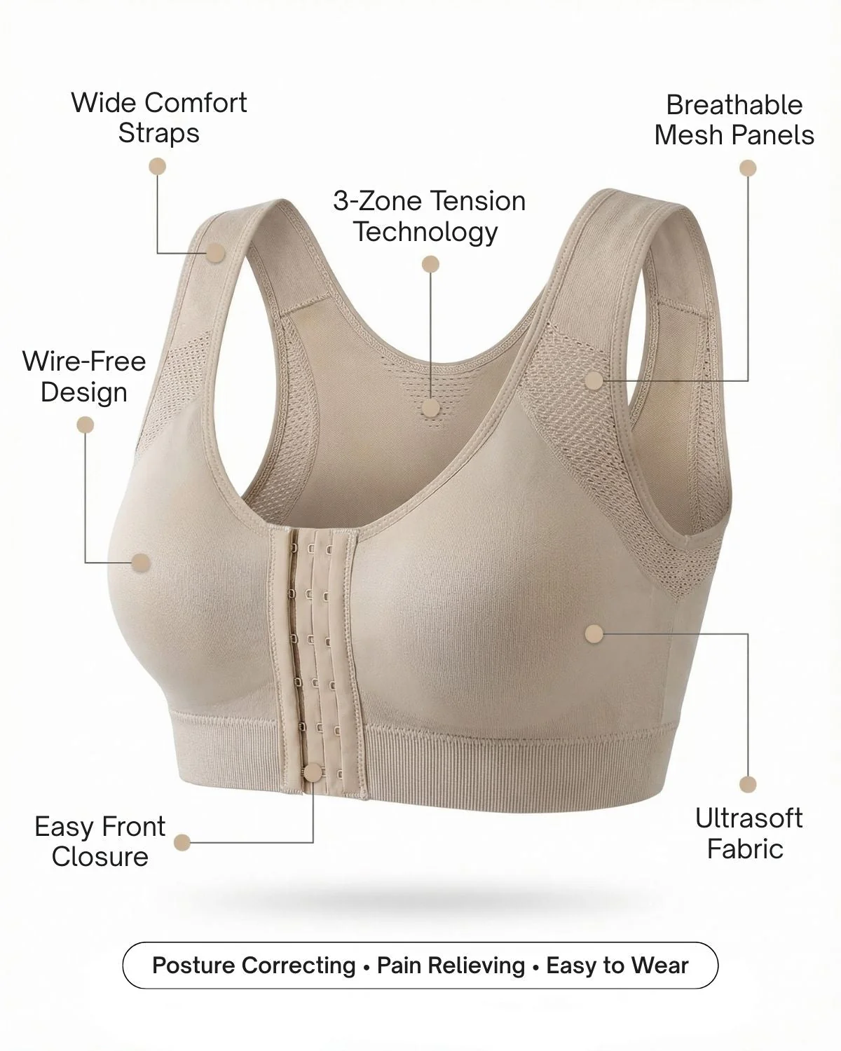 TIKTROVE Posture Correct Bra - Image 4