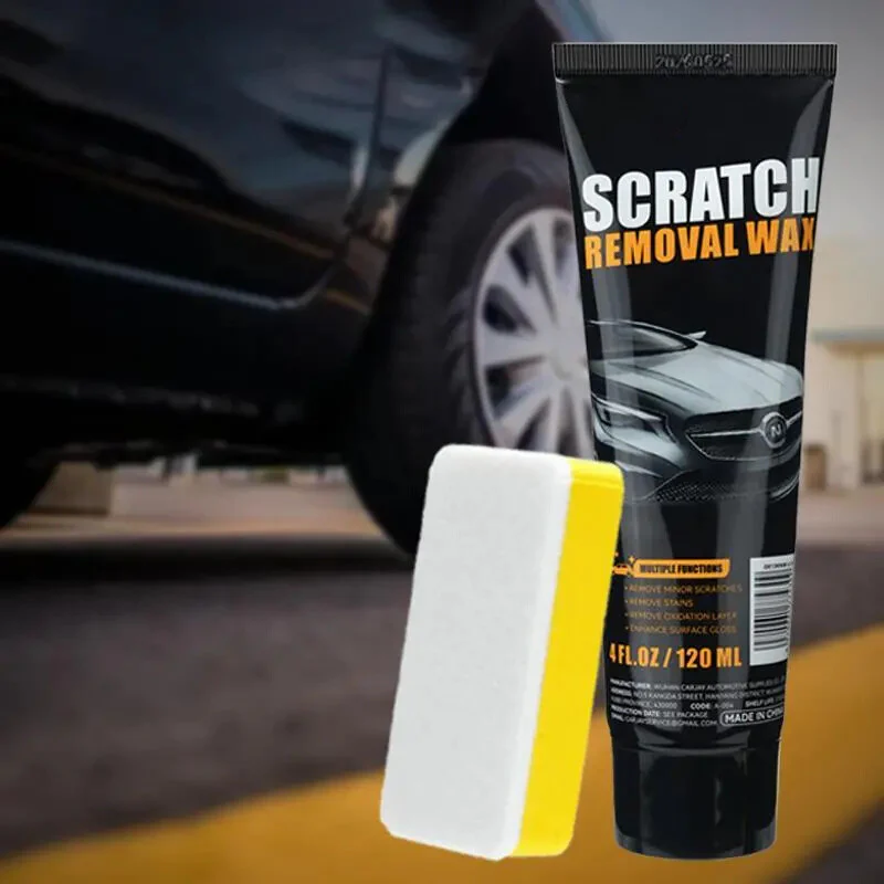 Premium Car Scratch Removal Wax, 2026 Scratch Repair Paste Kit for Vehicles, Includes Wipe & Sponge - Image 2