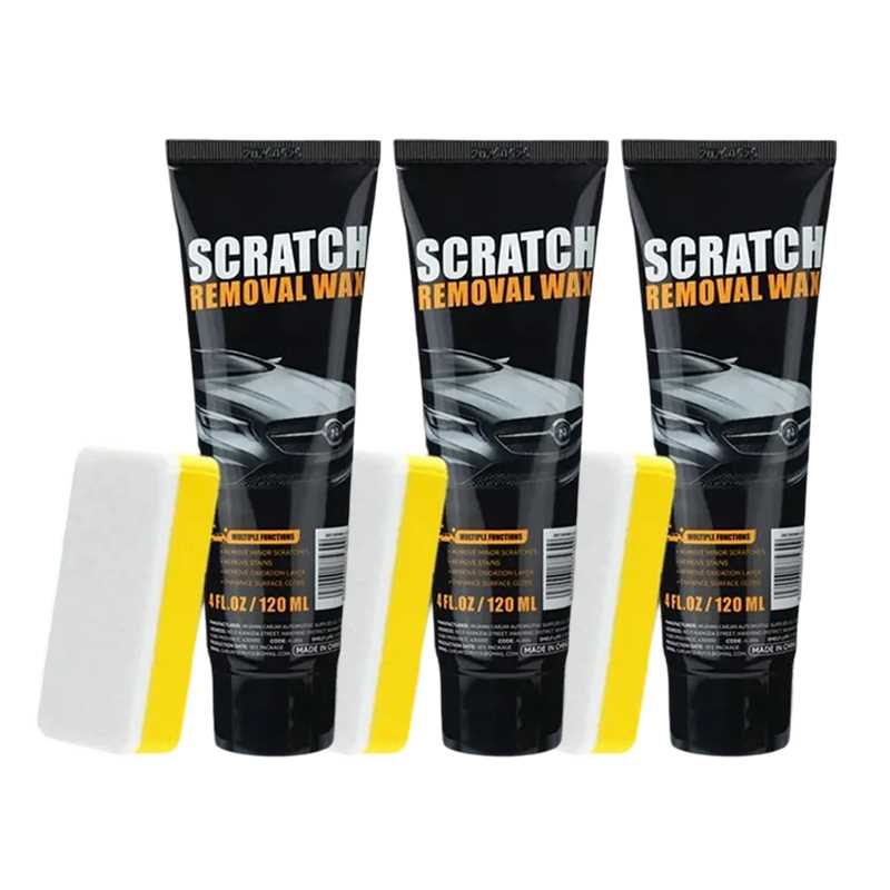 Premium Car Scratch Removal Wax, 2026 Scratch Repair Paste Kit for Vehicles, Includes Wipe & Sponge - Image 7