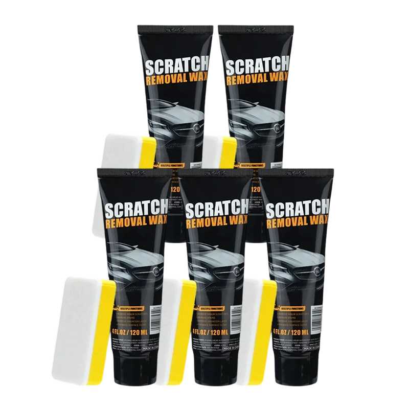 Premium Car Scratch Removal Wax, 2026 Scratch Repair Paste Kit for Vehicles, Includes Wipe & Sponge - Image 8