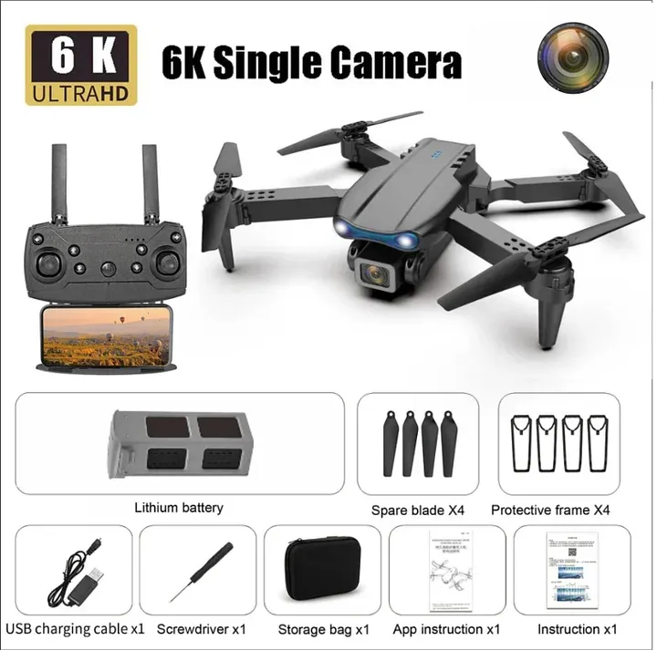 🔥🚁2026 New Professional Drone | 4K Camera | 5G | 3-Axis Gimbal | 360° Obstacle Avoidance Technology - Image 2