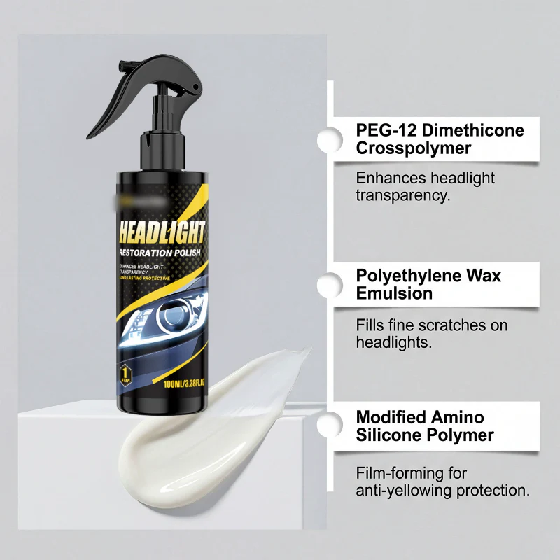 Professional Headlight Polish and Sealant Kit - Image 4