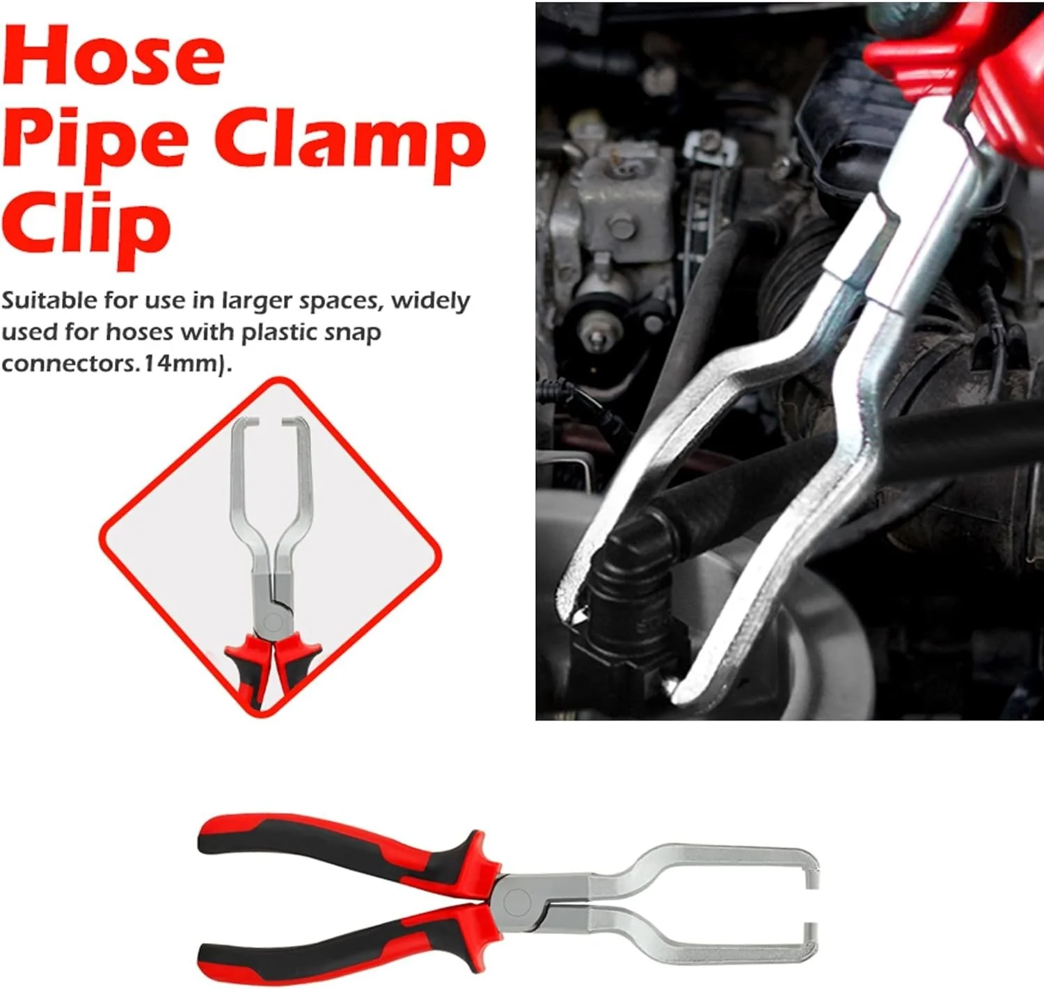 🔧 4-Piece Hose Clamp Pliers Set – Professional Automotive Repair Tools - Image 10