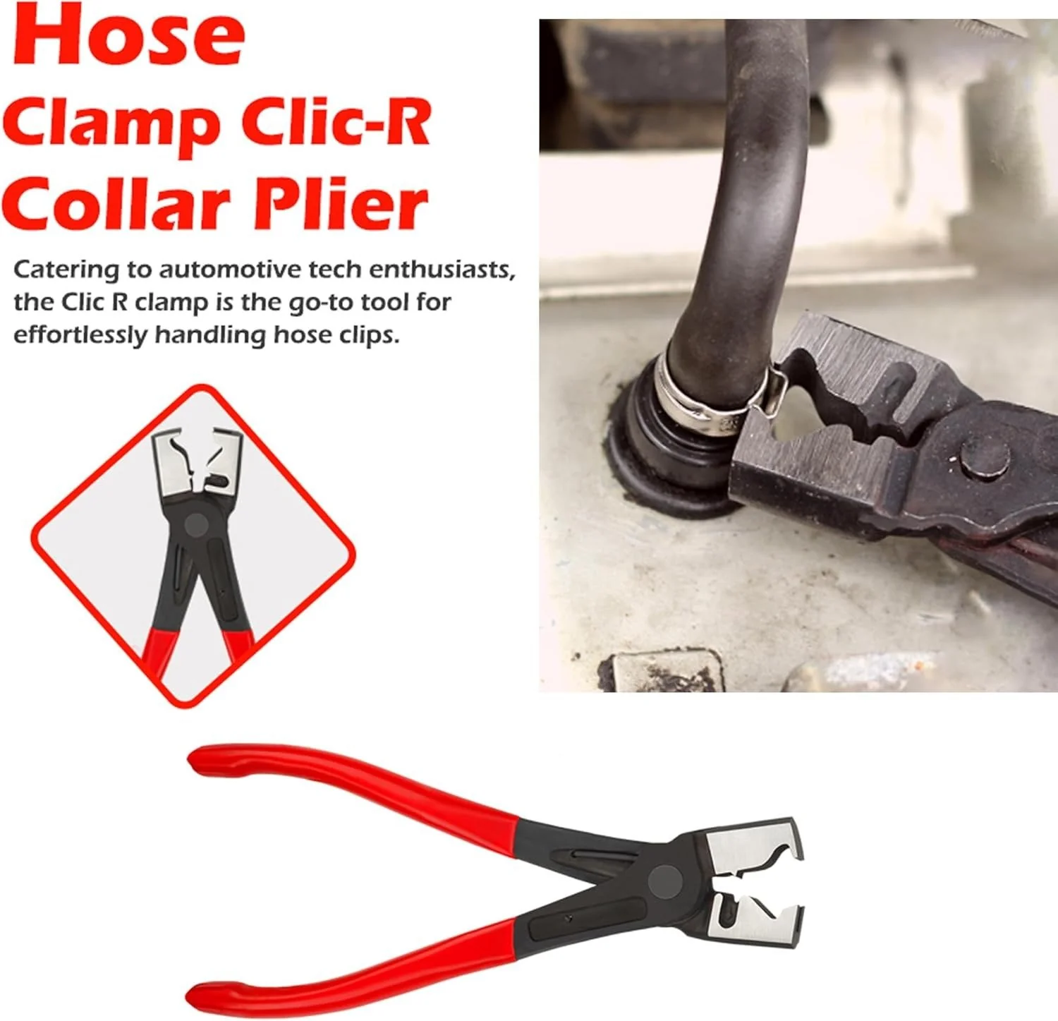 🔧 4-Piece Hose Clamp Pliers Set – Professional Automotive Repair Tools - Image 2