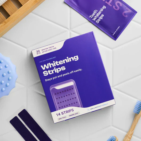 Tiktrove Purple Teeth Whitening Strips - Image 3