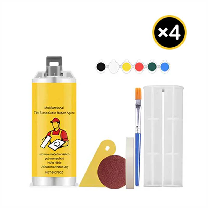 🔥🔧Quick-Drying Tile Repair Glue - Complete Tool Kit for DIY – Fix Cracks Permanently in Minutes!✨ - Image 11