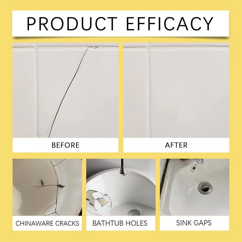 🔥🔧Quick-Drying Tile Repair Glue - Complete Tool Kit for DIY – Fix Cracks Permanently in Minutes!✨ - Image 5