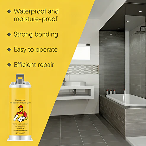🔥🔧Quick-Drying Tile Repair Glue - Complete Tool Kit for DIY – Fix Cracks Permanently in Minutes!✨ - Image 8
