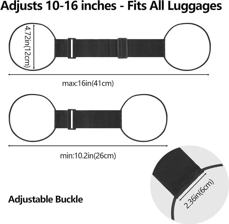 💥Multi Use Strong Adjustable Luggage Connector Straps（1 Set 4 Pcs ）💥 - Image 2