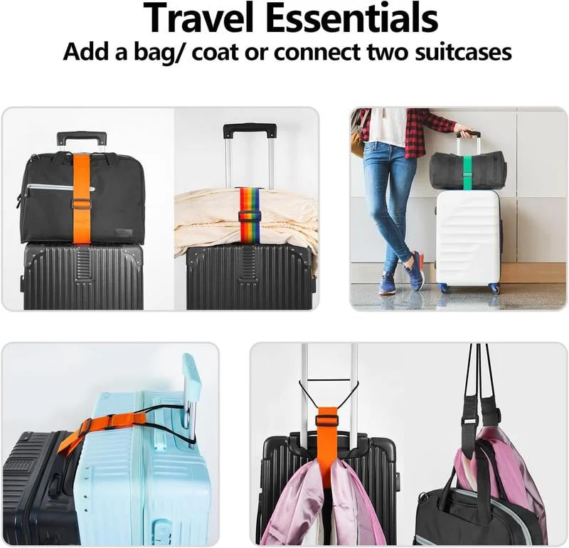 💥Multi Use Strong Adjustable Luggage Connector Straps（1 Set 4 Pcs ）💥 - Image 3
