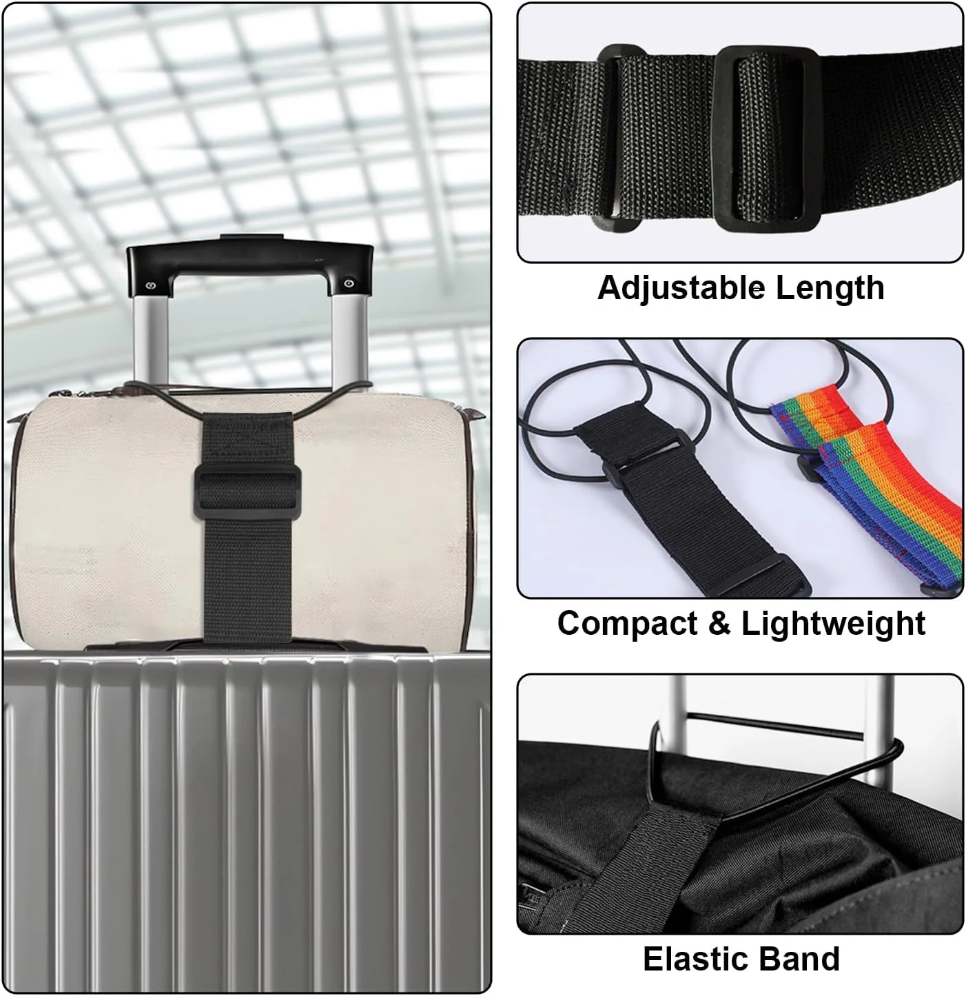 💥Multi Use Strong Adjustable Luggage Connector Straps（1 Set 4 Pcs ）💥 - Image 6