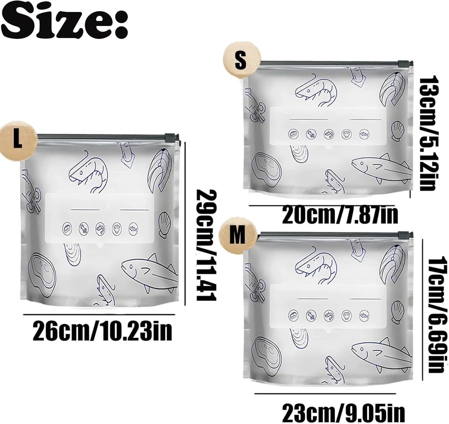 Reusable Aluminum Foil Freshness Seal Bags 🍴✨(1 Set 10 PCS) - Image 6