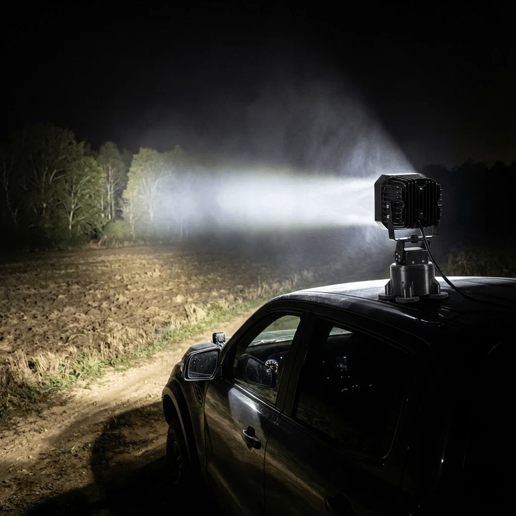 Laser LED Searchlight: Command the Night!  💡🔥✨ - Image 2