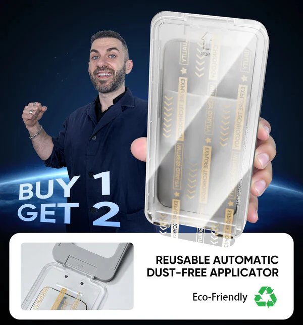 TIKTROVE 3rd Generation Screen Protector - Automatic Dust Free Eco-Friendly Protection - Image 10