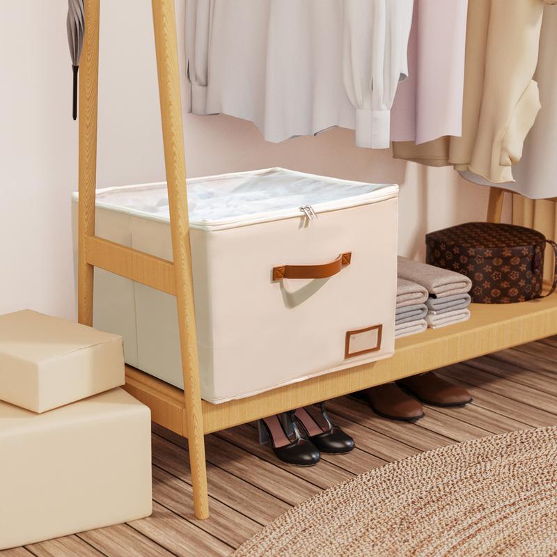 👟Shoe Organizer for Closet, Fabric Shoe Storage Boxes with Clear Cover, Storage, Foldable Space-saving Storage Container Bins🔥 - Image 5