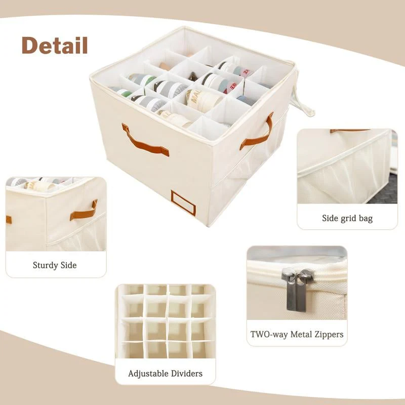 👟Shoe Organizer for Closet, Fabric Shoe Storage Boxes with Clear Cover, Storage, Foldable Space-saving Storage Container Bins🔥 - Image 7