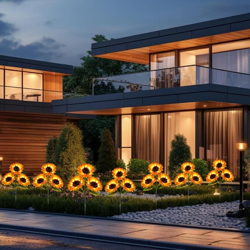 🌻Mother's Day Sale 49% OFF- 🌞Solar LED Sunflower Garden Lights-29.6inch/74cm - Image 8