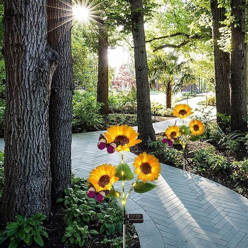 🌻Mother's Day Sale 49% OFF- 🌞Solar LED Sunflower Garden Lights-29.6inch/74cm - Image 9