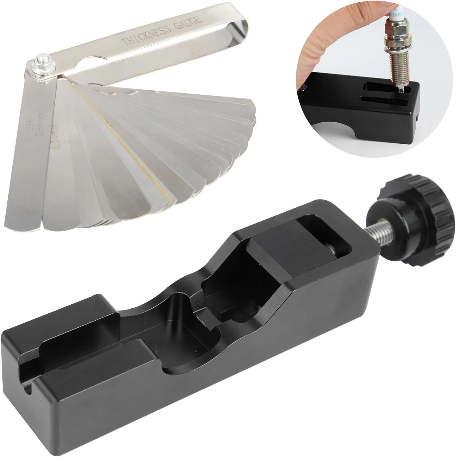 🔥LAST DAY 49% OFF - 🛠️Spark Plug Gap Tool with Feeler Gauge - Image 2