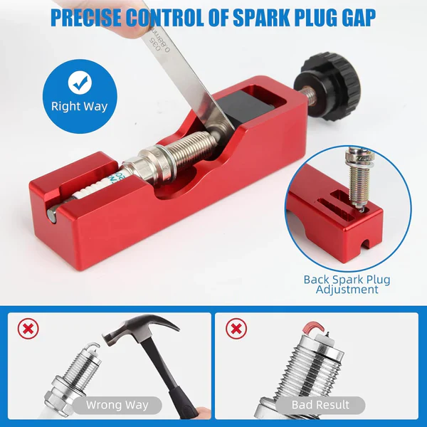 🔥LAST DAY 49% OFF - 🛠️Spark Plug Gap Tool with Feeler Gauge - Image 6