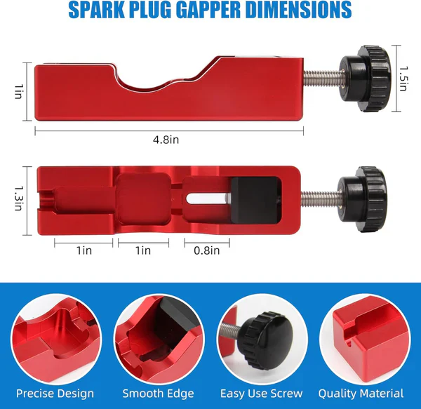 🔥LAST DAY 49% OFF - 🛠️Spark Plug Gap Tool with Feeler Gauge - Image 9