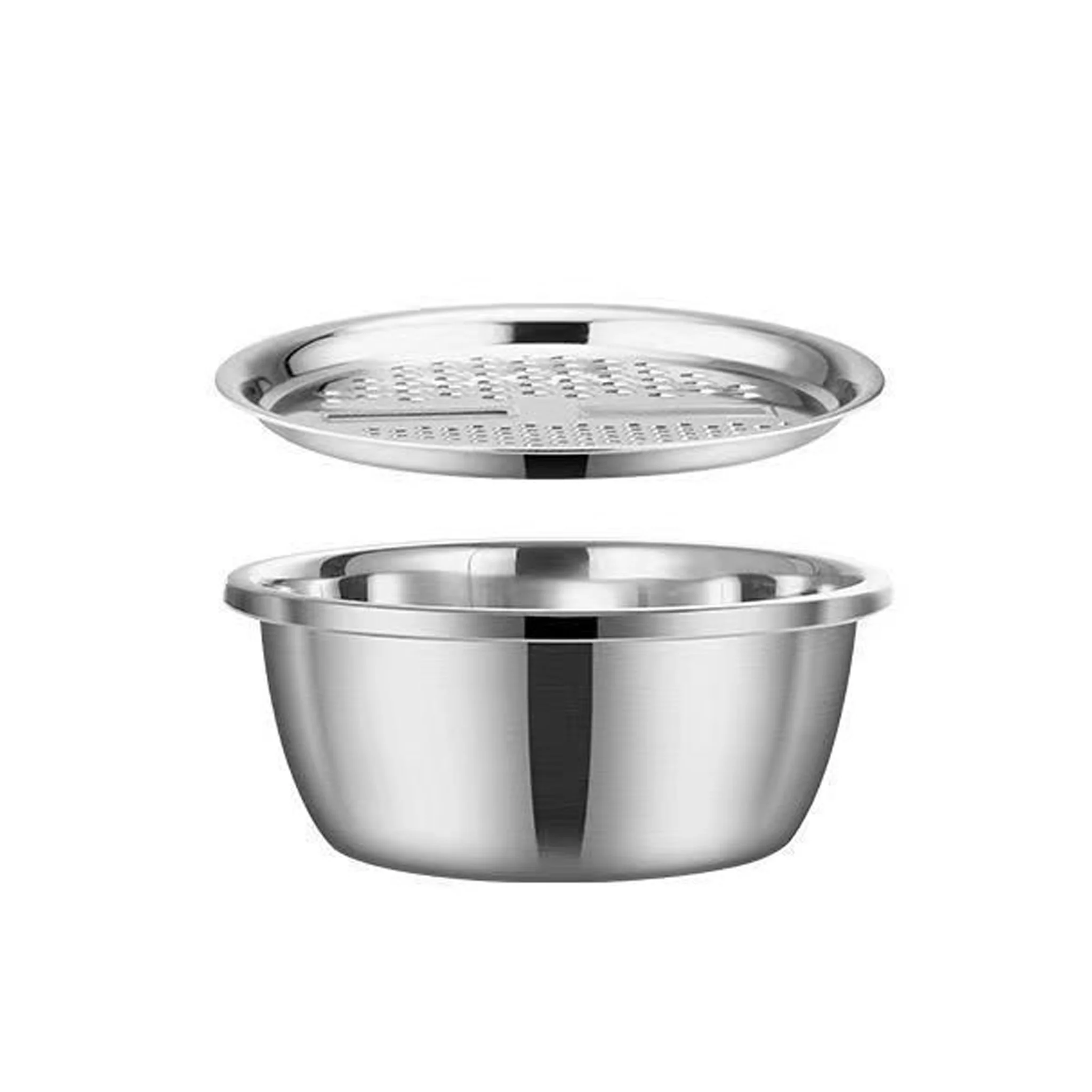 Stainless Steel Grater with Drain Basket🥕🥗 - Image 16