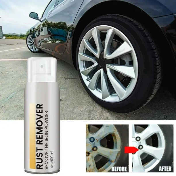 🔥🔥Stainless Steel Plating Rust Remover, Multi-purpose Rust Car Paint, Car Rust Paint - Image 3