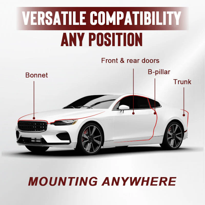 Car Noise Reduction Dust-proof Rubber Seal Strip - Image 12
