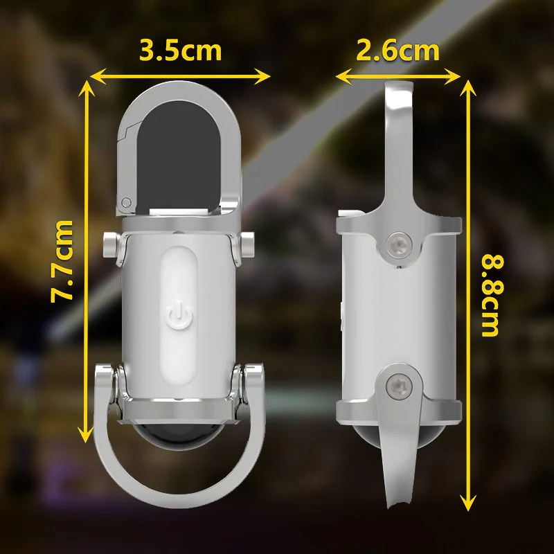 1200LM Super Bright Mini Keychain Flashlight Waterproof - Image 9