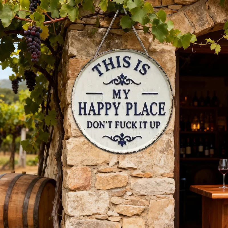“This Is My Happy Place” Door Sign - Image 4