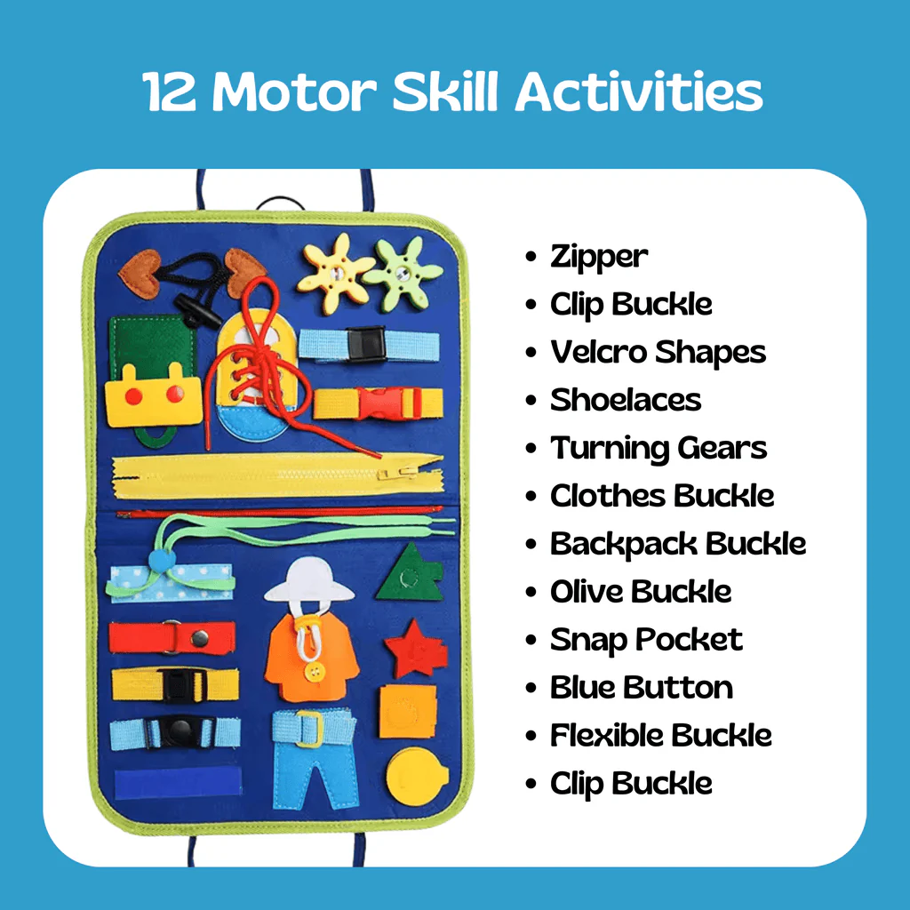 Tiktrove Montessori Busy Board - Image 10