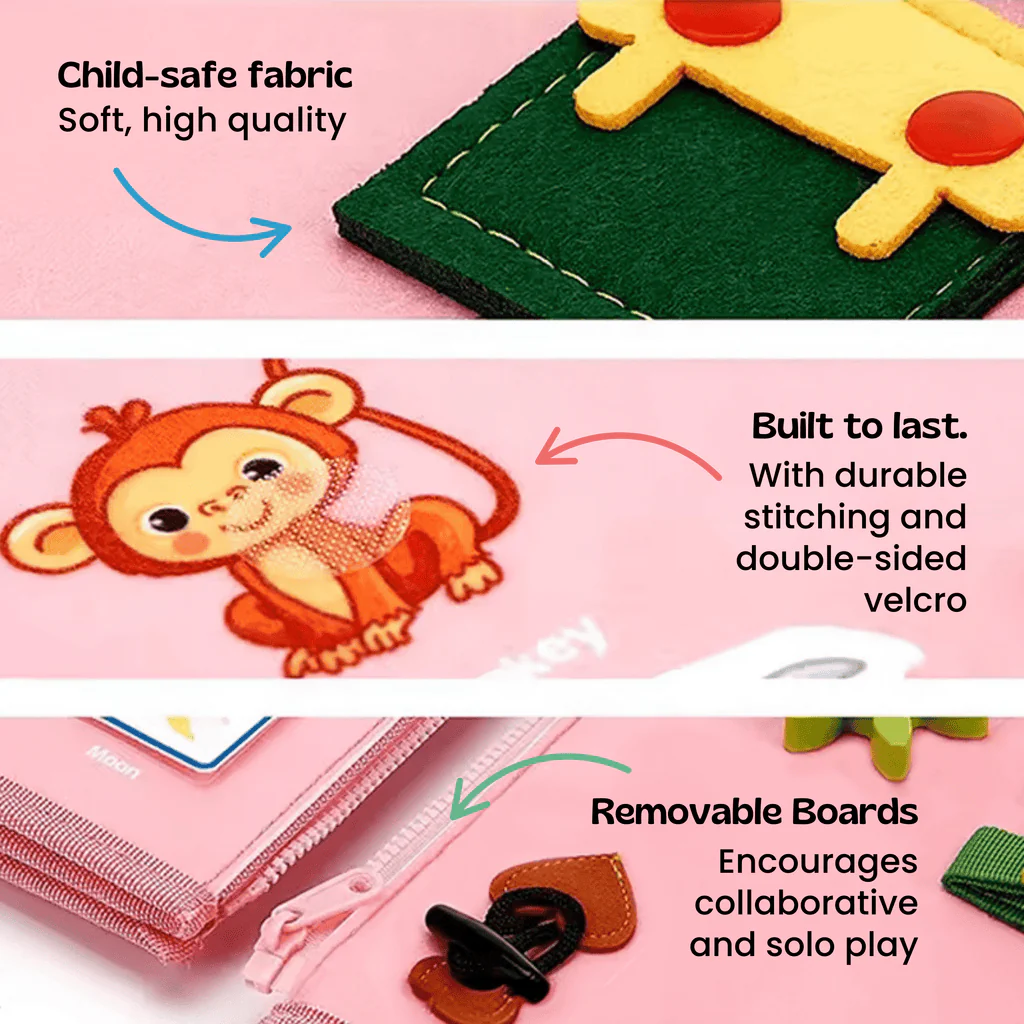 Tiktrove Montessori Busy Board - Image 11
