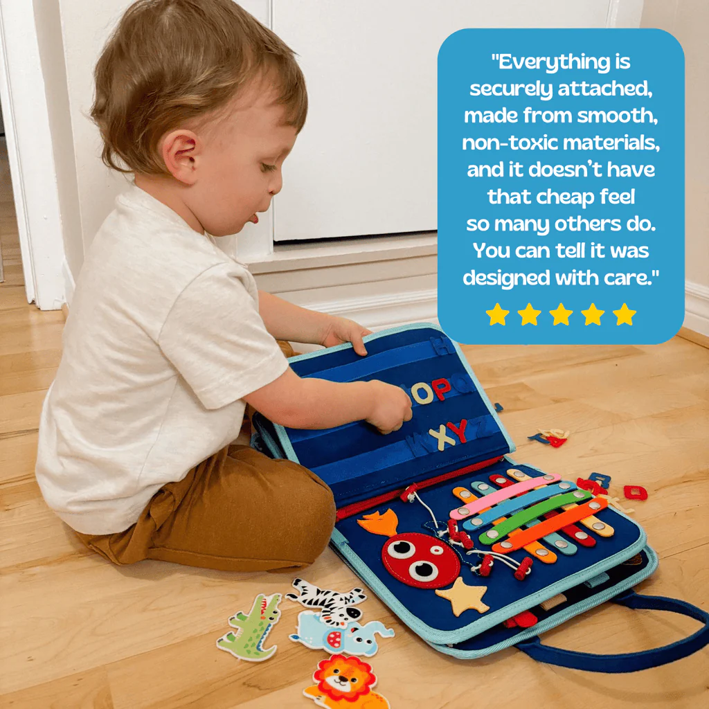Tiktrove Montessori Busy Board - Image 14