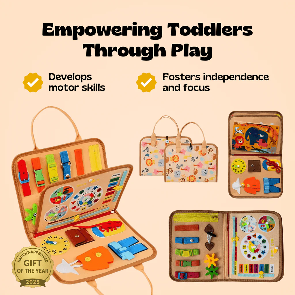 Tiktrove Montessori Busy Board - Image 3