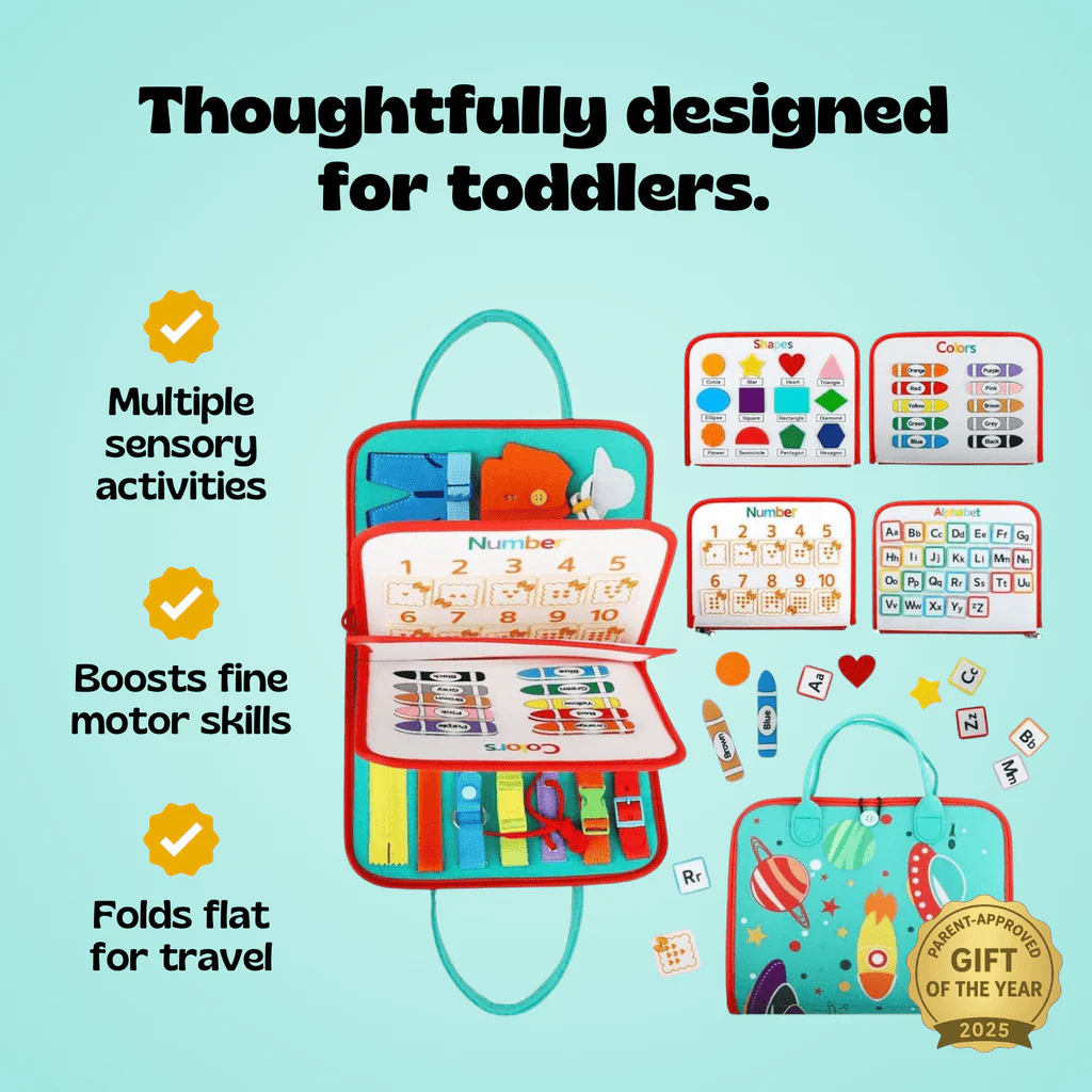 Tiktrove Montessori Busy Board - Image 4